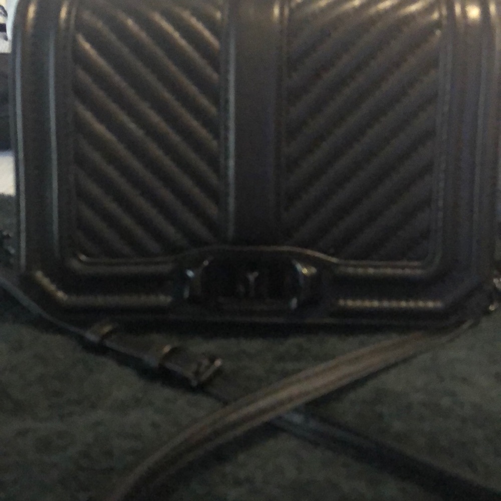 Rebecca minkoff black shoulder bag